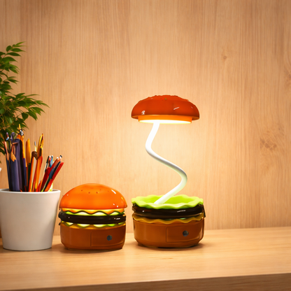 Lampara Led y Sacapuntas Burger